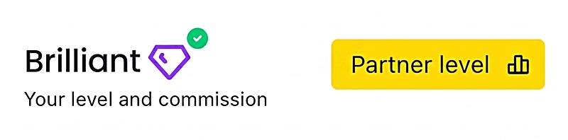 Exness Brilliant Partner Status Dashboard